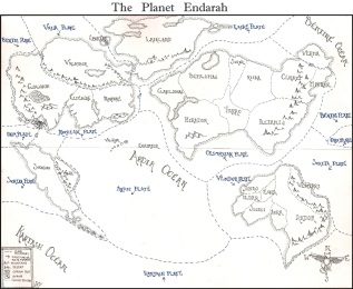 a map of the earth
